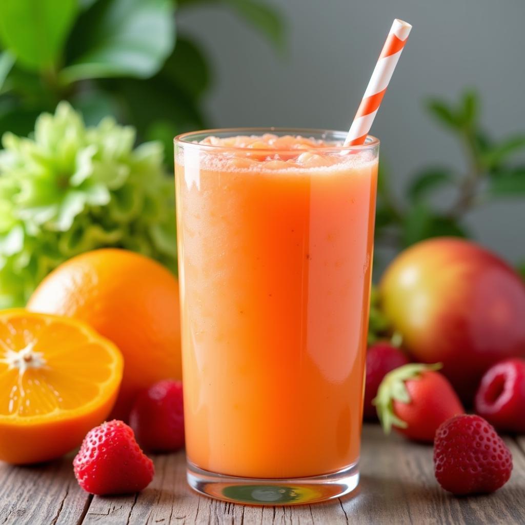 Refreshing Gac Fruit Smoothie