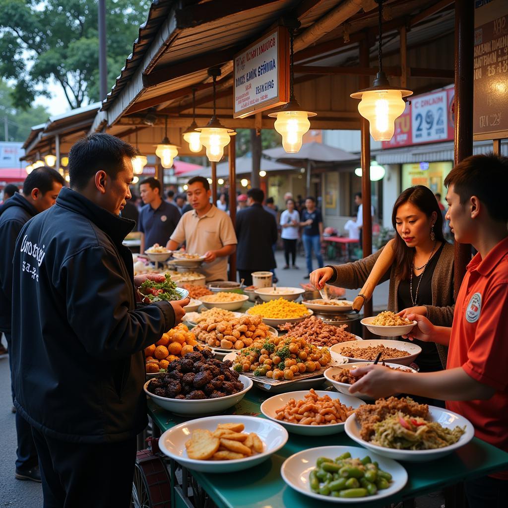 Street Food Vendors in Go Vap