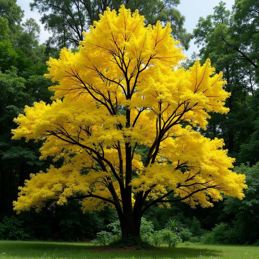 Golden Shower Tree in its Natural Habitat