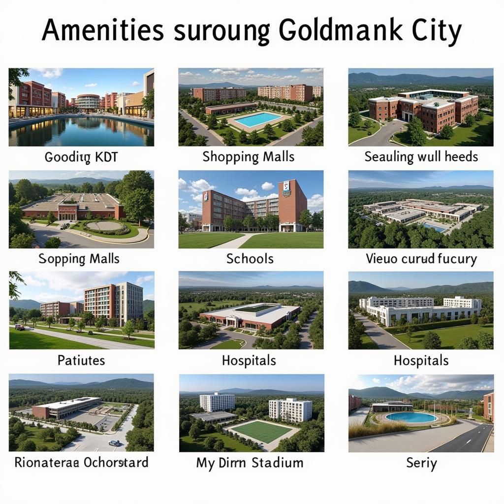 Goldmark City and Surrounding Amenities