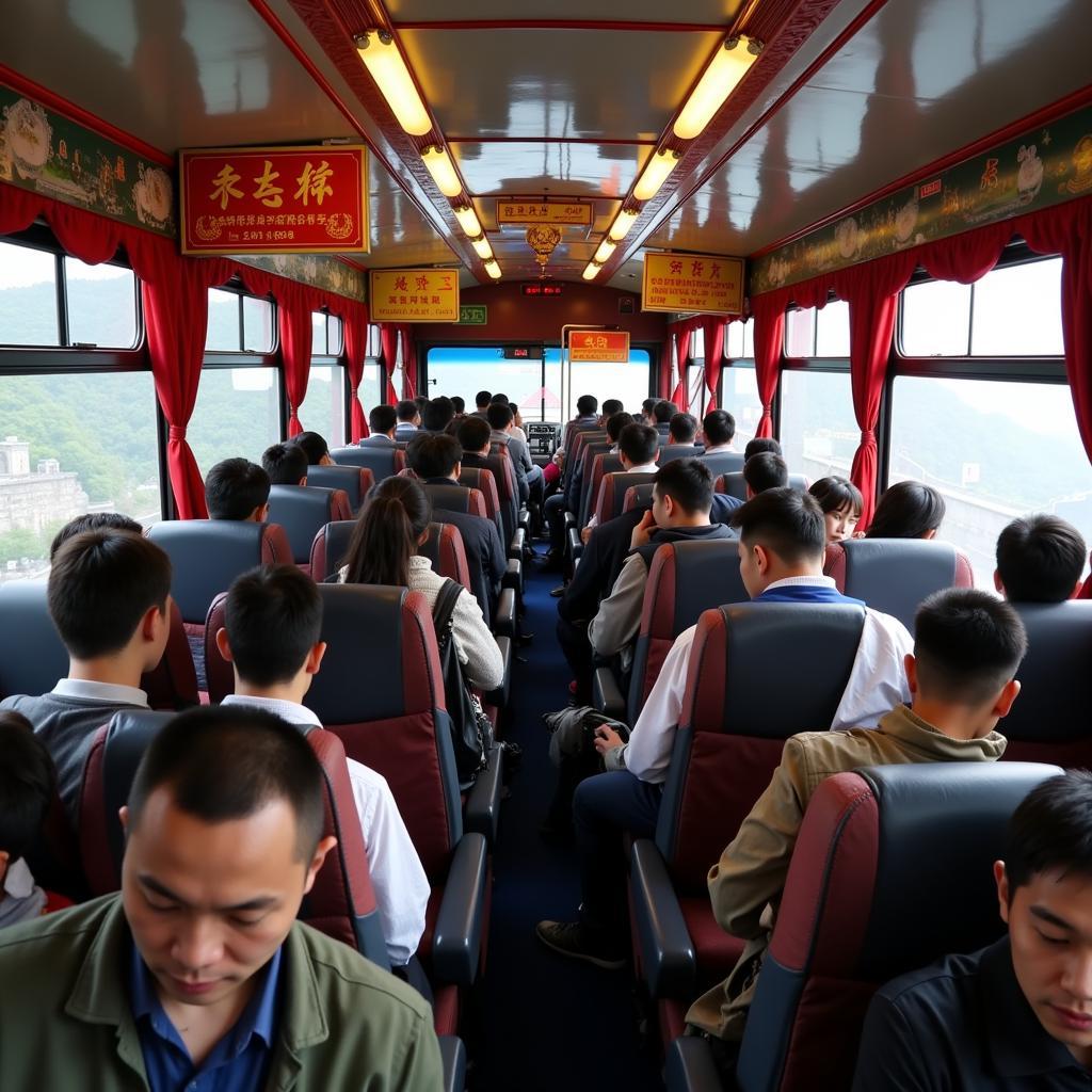 Taking Public Transport to the Great Wall of China