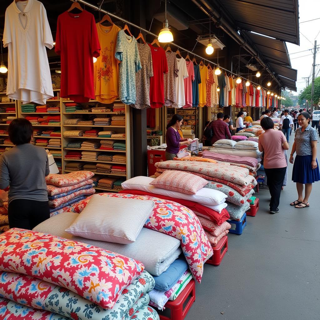 Exploring Hanoi's Bedding Market