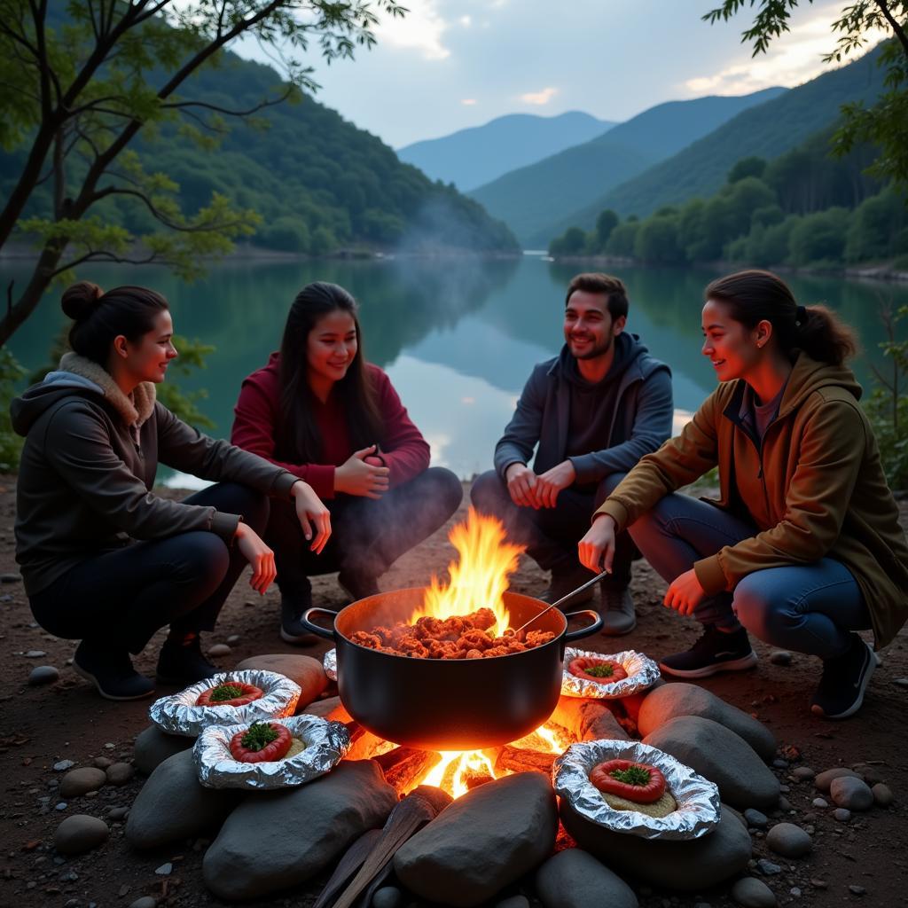 Simple and Delicious Hanoi Camping Meals