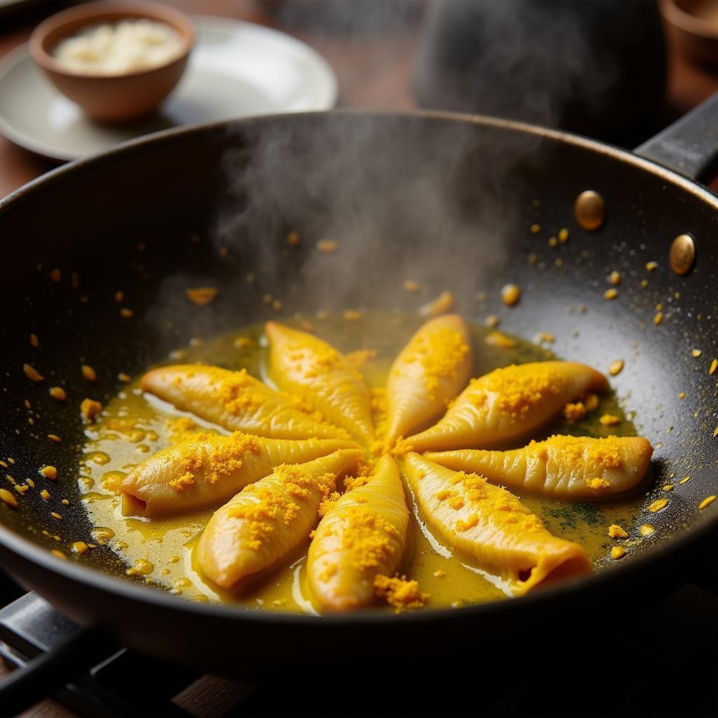 Cha Ca La Vong, a Hanoi specialty.