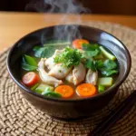 Hanoi Chicken Broth with Vegetables