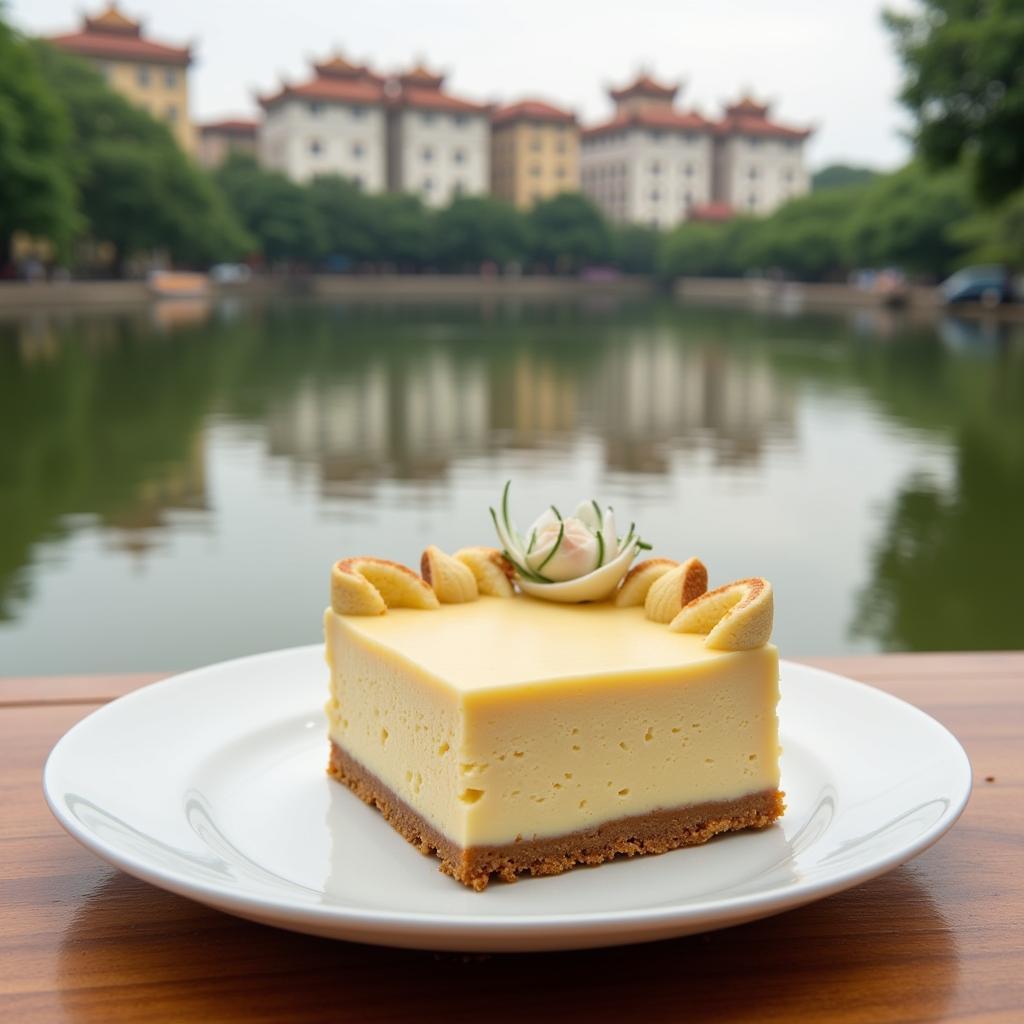 Delicious Cream Cheese Cheesecake in Hanoi