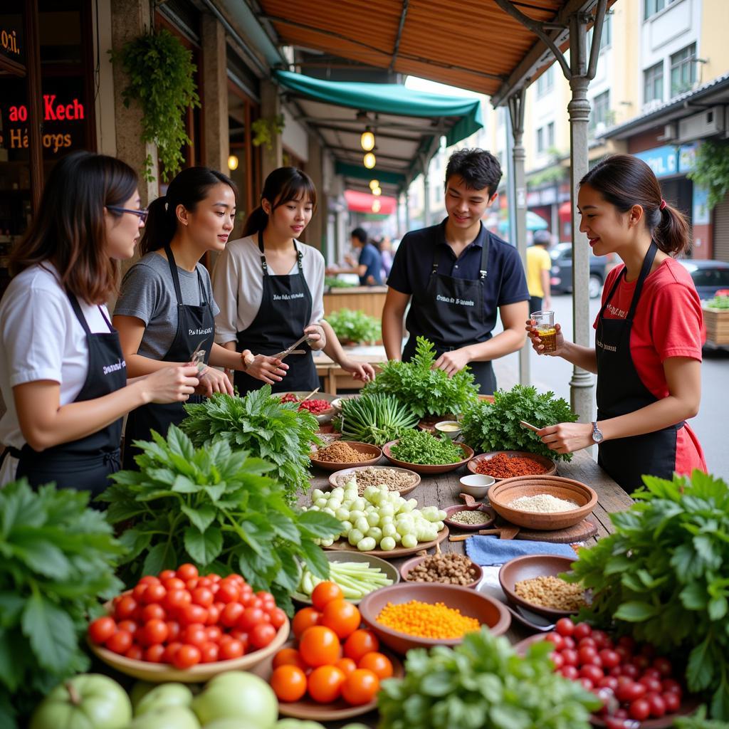 Hanoi Culinary Internship: Exploring a Local Market