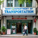 Hanoi Department of Transportation Office for License Renewal