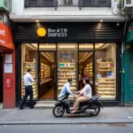 Diverse eyewear shops in Hanoi