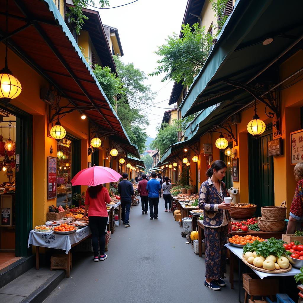 Exploring Hidden Alleys and Local Markets in Hanoi