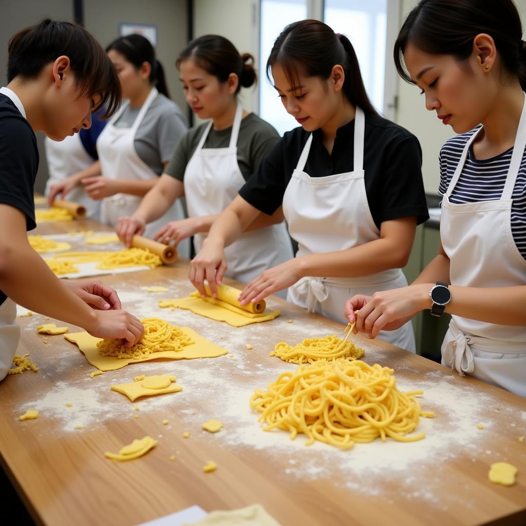 Pasta Making in Hanoi Italian Cooking Class