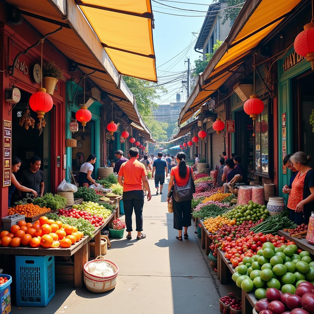 Exploring Hanoi's Local Market