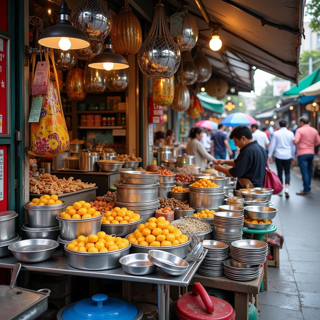 Finding Banh Nhung Molds in Hanoi's Bustling Markets