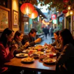 Enjoying autumn food in Hanoi's Old Quarter