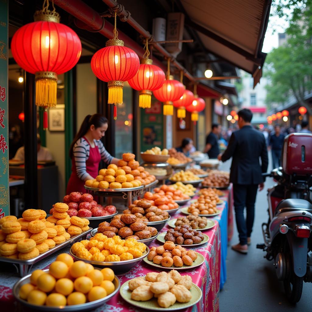 Hanoi Old Quarter Hạch Cổ Vendors