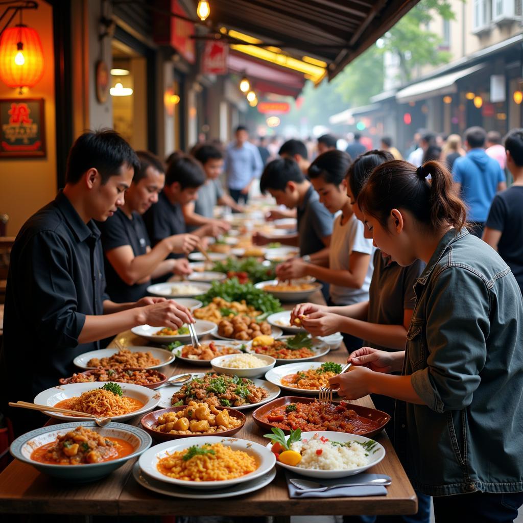 Exploring Hanoi's Old Quarter and Connecting Through Shared Street Food Experiences