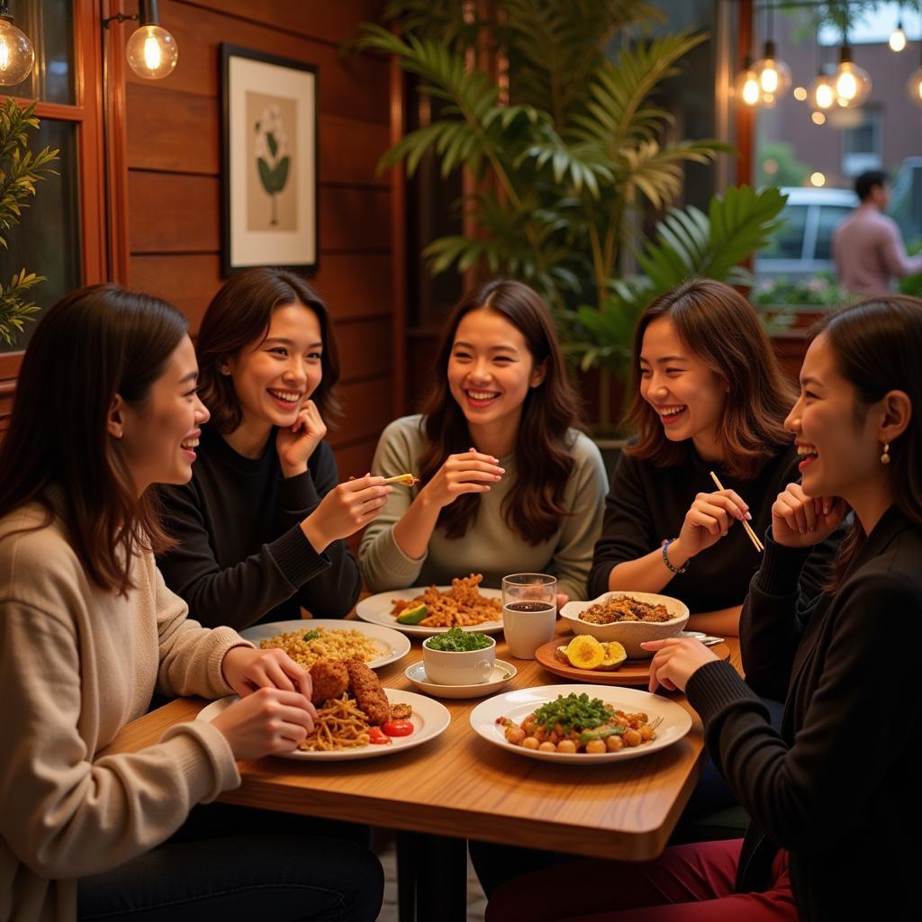 Enjoying Hanoi street food through online delivery