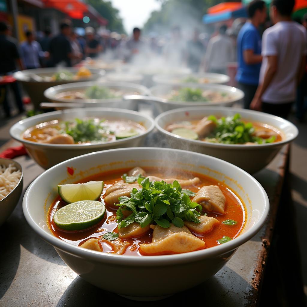 Hanoi Pho Ga Street Food