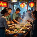 Hanoi Pho Street Food Scene