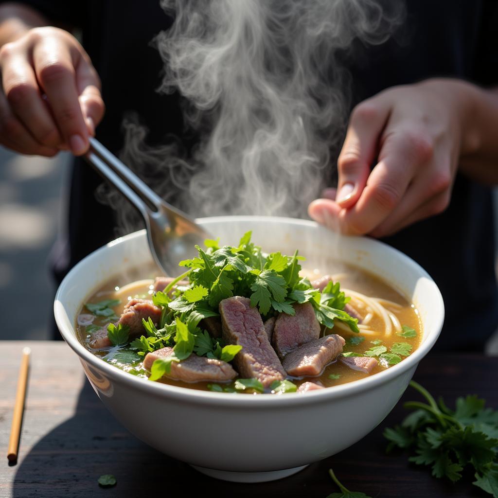 Hanoi Pho Street Vendor