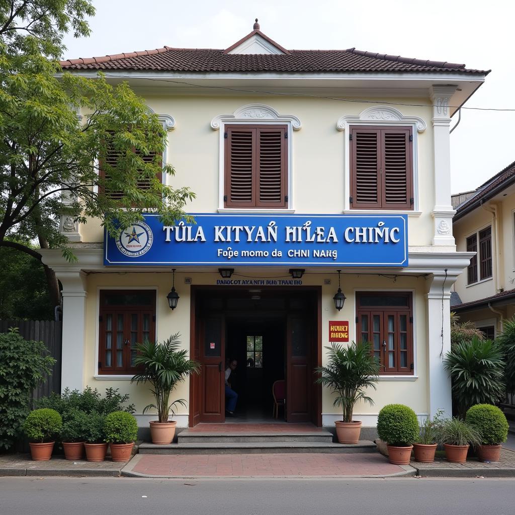 Hanoi Police Station Exterior