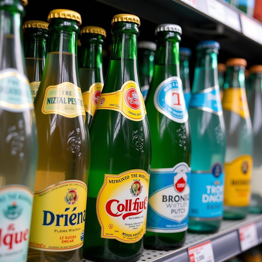 Variety of Sparkling Water Options in Hanoi