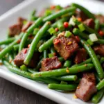 Stir-fried Green Beans with Beef - A Hanoi Specialty