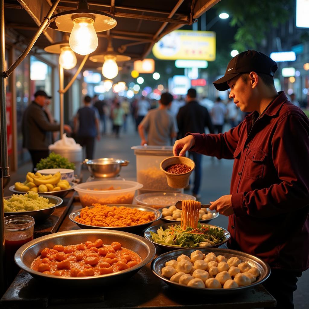 Hanoi Street Food Banh Xeo