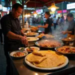 Hanoi Street Food: Banh Xeo and Bun Cha