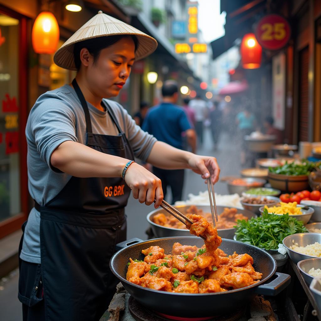 Hanoi Street Food Ga Ran