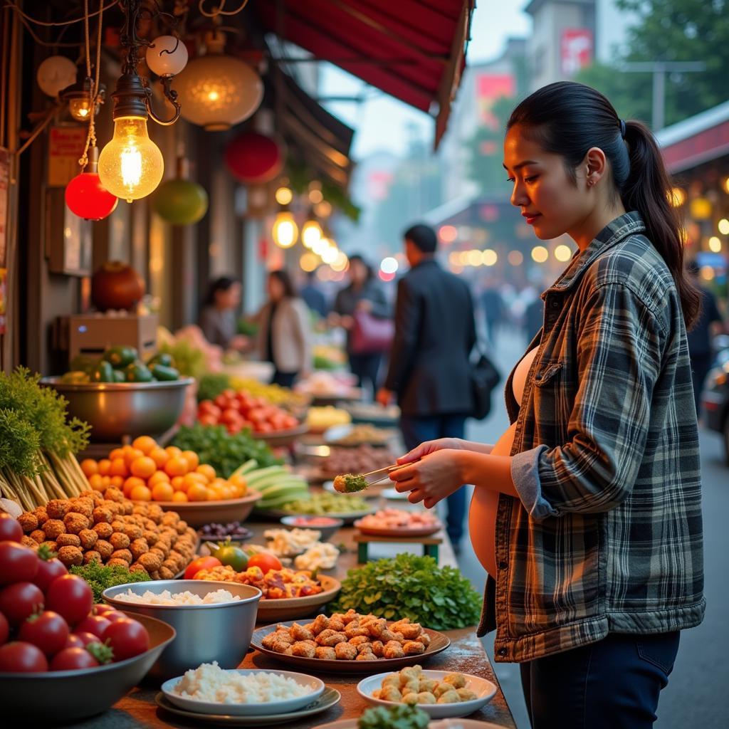 Hanoi Street Food Market