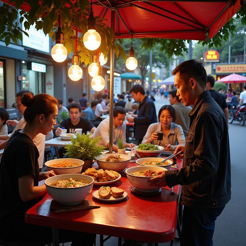 Hanoi Street Food Delights: Pho, Banh Mi, and Bun Cha