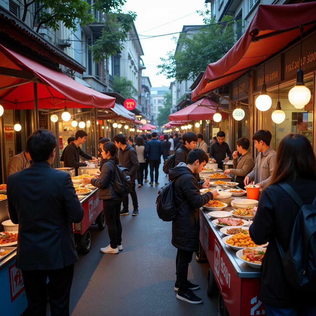 Experiencing Hanoi's Vibrant Street Food Scene