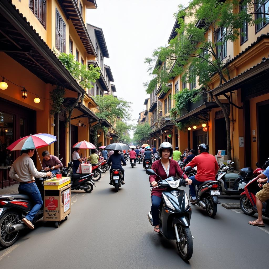 Hanoi Street Scene