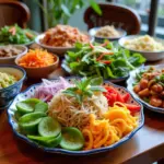 Fresh Summer Salads in Hanoi