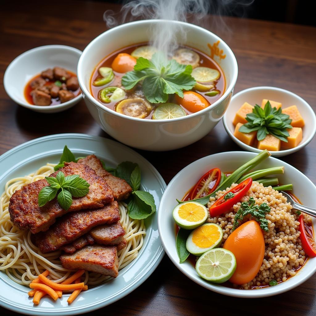 Hanoi Traditional Breakfast: Pho, Bun Cha, Xoi