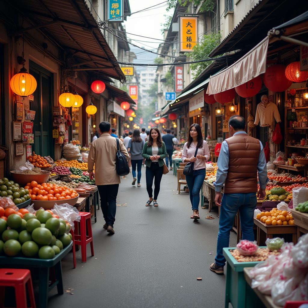 Shopping in Hanoi's Traditional Market