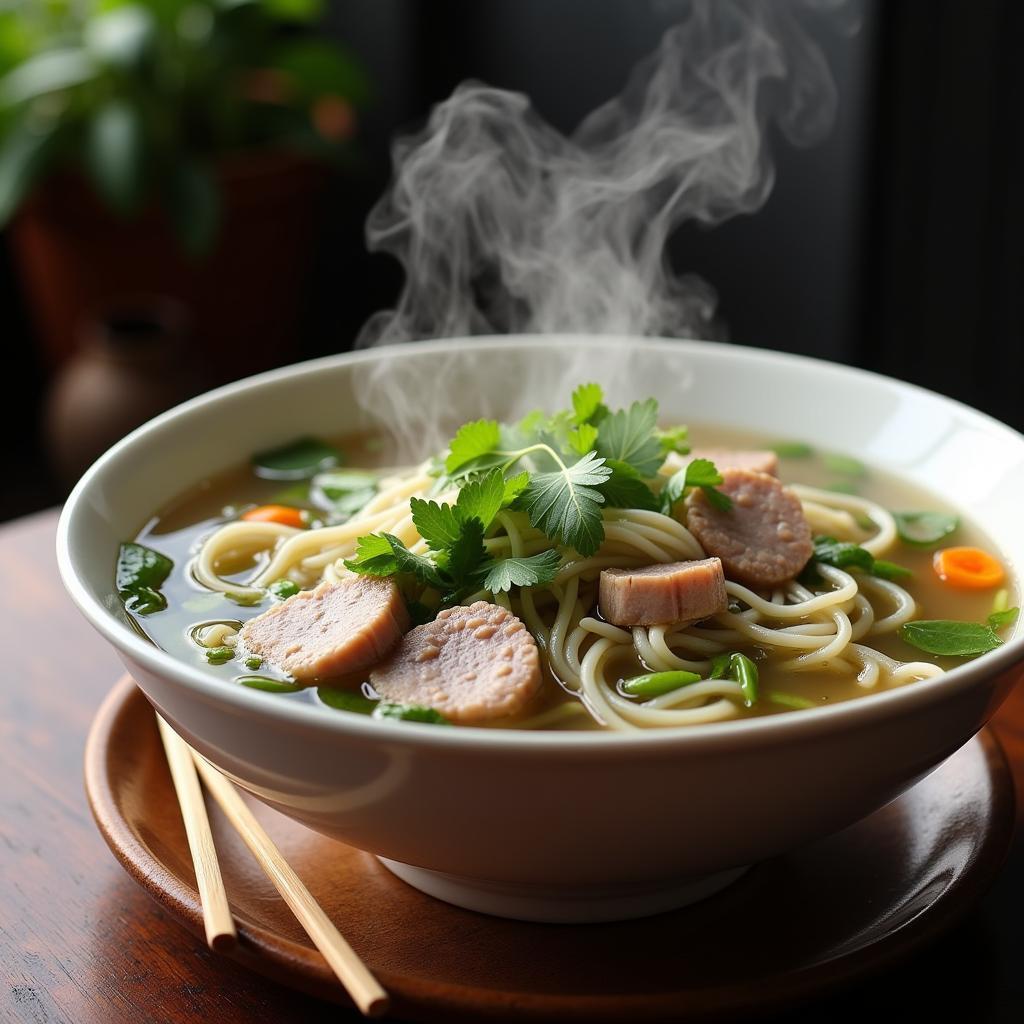 Hanoi Veal Pho: A delicate and flavorful pho variation with tender veal slices.