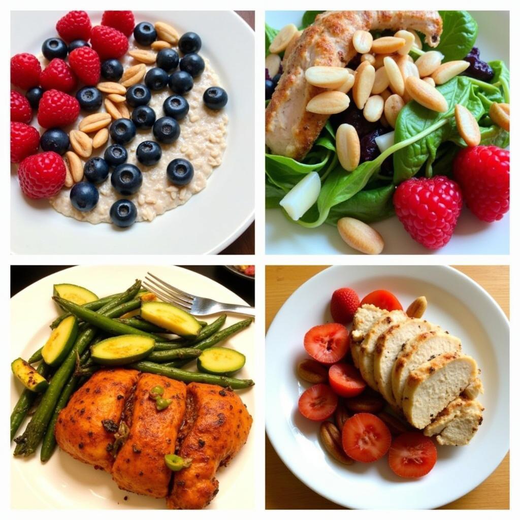 Healthy meal ideas incorporating foods that may benefit sperm health.