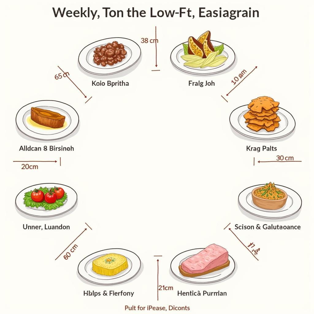 A Week of Healthy Meals with Low-Fat Galactagogues