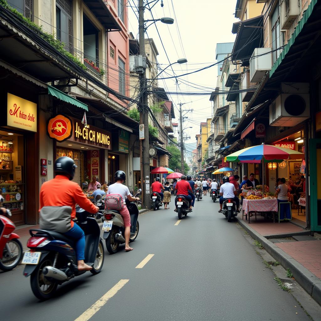 Ho Chi Minh City Street Scene