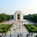 Ho Chi Minh Mausoleum in Hanoi