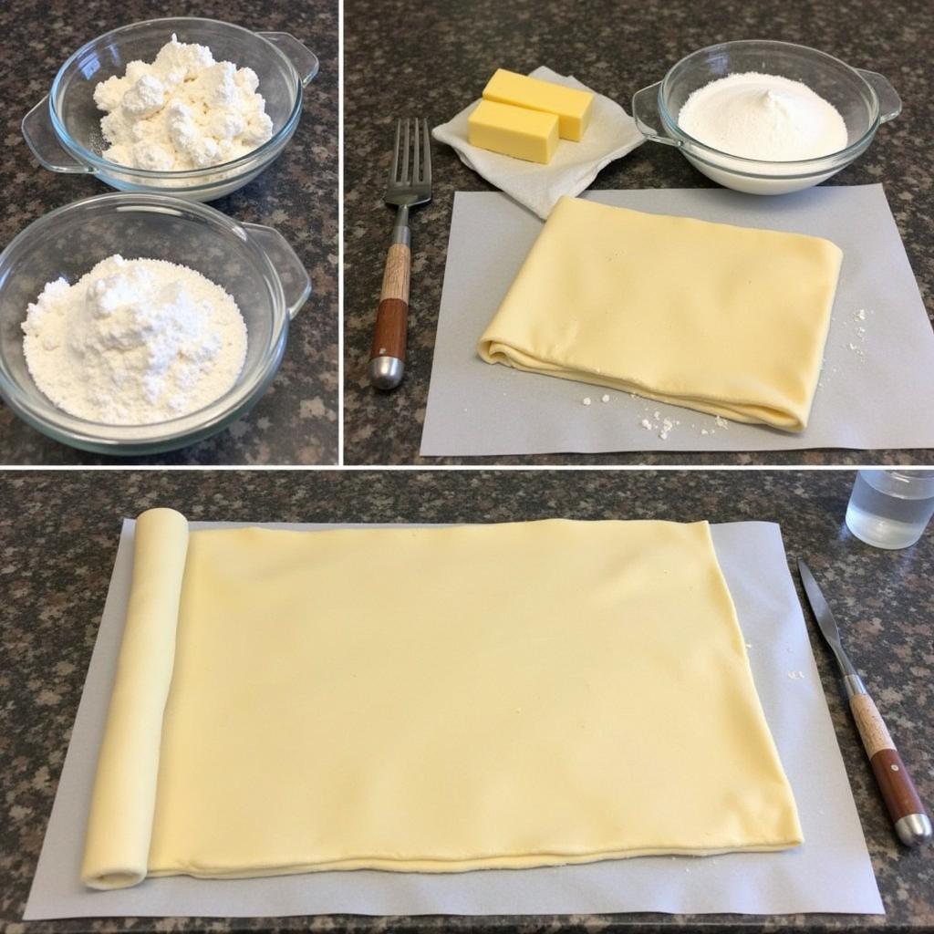 Homemade Puff Pastry in Hanoi