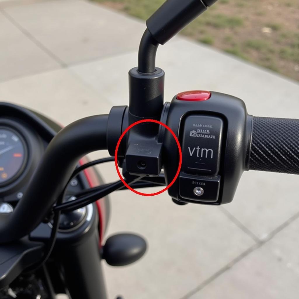 Honda Dream VIN Location on Steering Neck