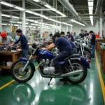 Honda Shadow 150 Production in Thailand