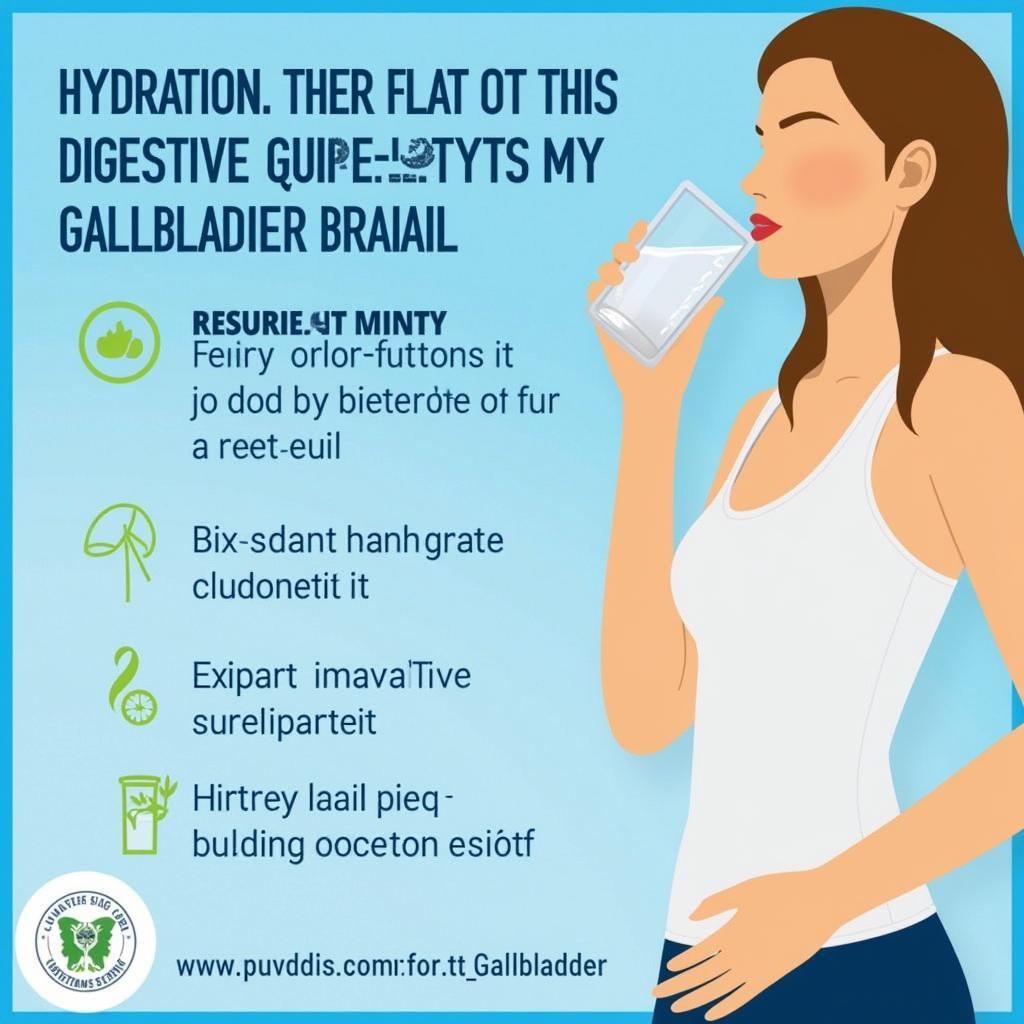 Staying hydrated after gallbladder surgery