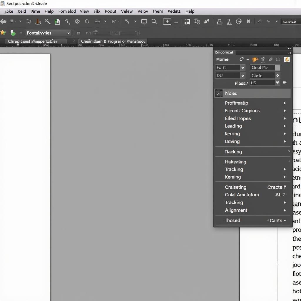 Illustrator Text Formatting Options