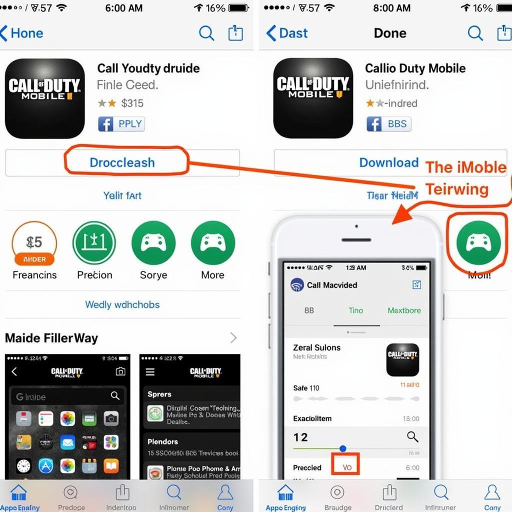 Installing Call of Duty Mobile from the App Store