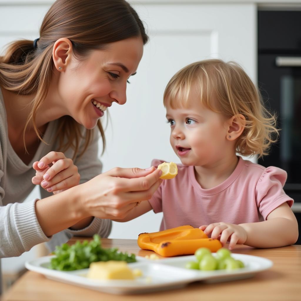 Introducing New Foods to a Toddler