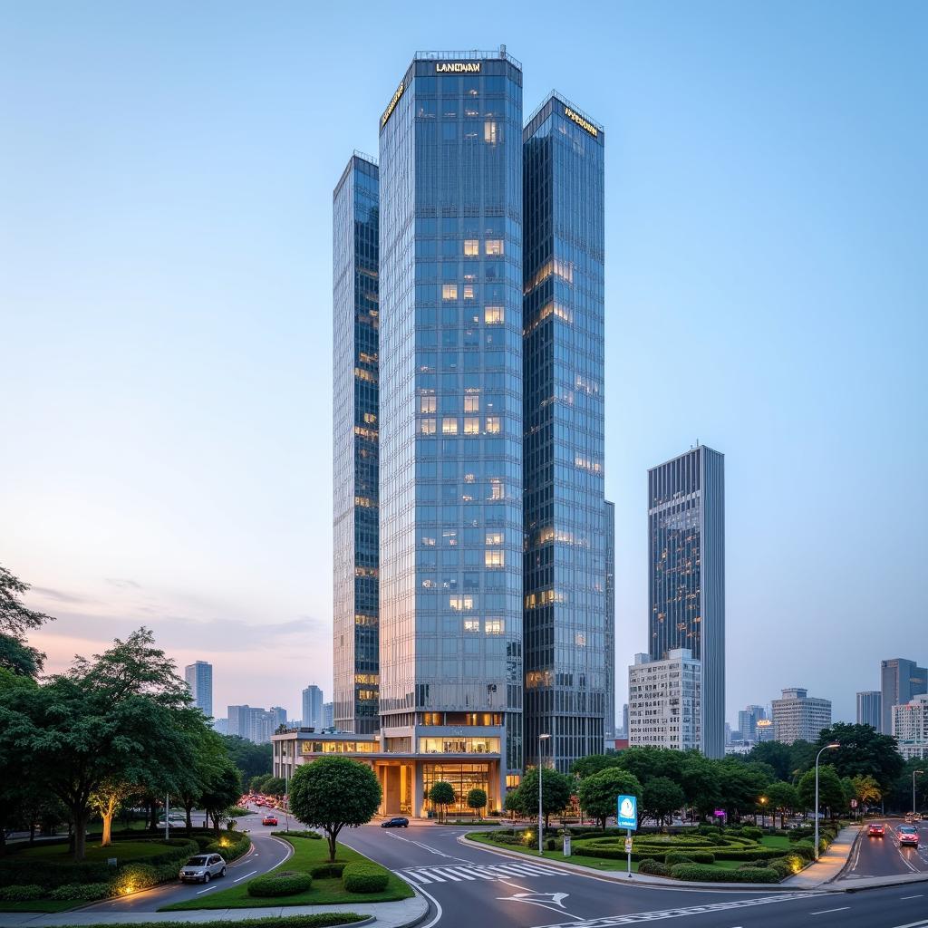 Keangnam Landmark Tower Exterior